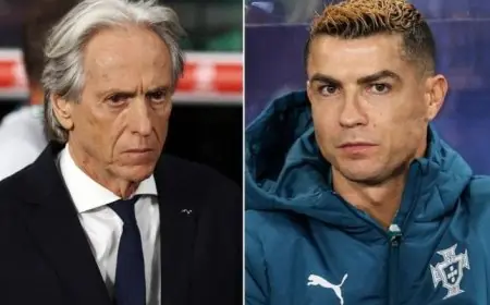 خورخي جيسوس يوضح رأيه حول رونالدو: أريده أن يختتم مسيرته مع منتخب البرتغال.. ولن أقدم اعتذاراً
