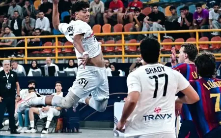 الزمالك يمدد تعاقده مع يوسف عمرو النجم المتألق كأفضل ظهير أيمن في مونديال الأندية لكرة اليد