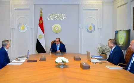 الرئيس السيسي يؤكد: روح أكتوبر مصدر عزيمتنا في بناء الجمهورية الجديدة