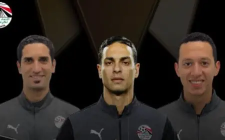طاقم تحكيم مصري يقود مواجهة ليبيا والمغرب في تصفيات شمال أفريقيا