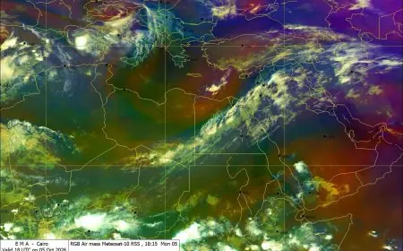 الأرصاد تحذر من أمطار غزيرة ورعدية تضرب الوجه البحري والسواحل الشمالية حتى الصباح