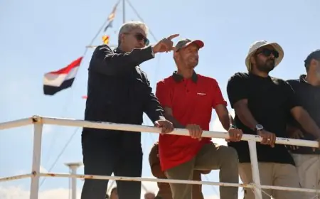 وزير السياحة والآثار يزور مواقع الحفائر الأوروبية في الميناء الشرقي بالإسكندرية