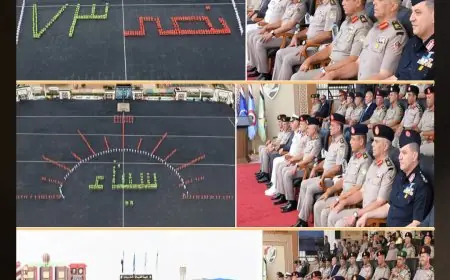 وزير الدفاع يحضر حفل تخرج الدفعة 170 من كلية الضباط الاحتياط