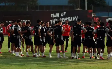 النادي الأهلي يستكمل تحضيراته لمواجهة بترول أسيوط في كأس العاصمة المصرية