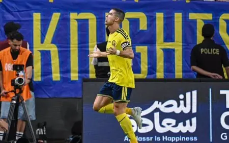 رونالدو يتألق ويحقق نصراً كبيراً للنصر ضد الدرعية بثلاثية رائعة في الدوري السعودي