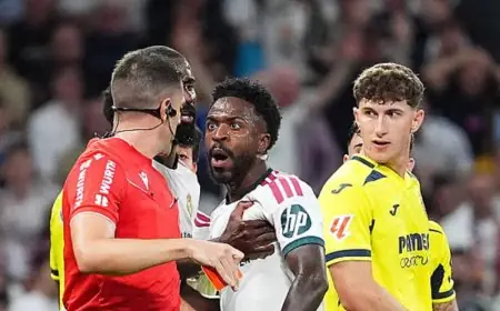 ريال مدريد يحقق فوزًا مثيرًا على فياريال في ليلة مليئة بالبطاقات الصفراء بالدوري الإسباني