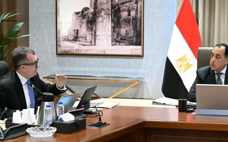 رئيس الوزراء يبحث أهم ملفات العمل مع وزير التخطيط والتنمية الاقتصادية