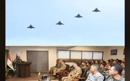 بدء فعاليات التدريب الجوي المصري الفرنسي المشترك آمون 2026