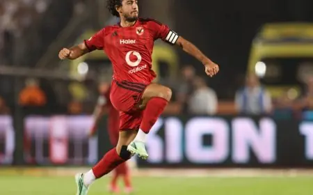 محمد هاني يتطلع للاستمرار مع الأهلي ويهدي الجماهير الفوز المميز