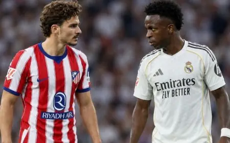 أتلتيكو مدريد يؤكد: فينيسيوس لا يتفوق على نجمنا ويطالب بتحقيق العدالة