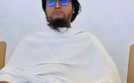 وفاة المفتي نصر الله البدر من بنغلاديش بملابس الإحرام إثر اعتداء الحوثيين على مطار الرياض