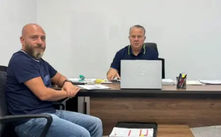 شوقي غريب يجتمع مع وائل رياض لبحث برنامج تحضيرات كأس أمم أفريقيا للشباب