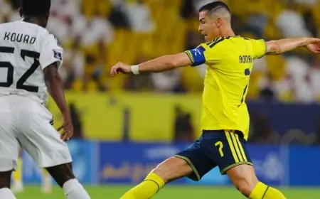 رونالدو يقترب من الحلم بتسجيل الهدف 981 في مباراة النصر ضد نفيتشي