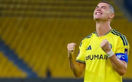 النصر ينتصر على نيفتشي بفضل رونالدو ويفتتح فصلًا جديدًا في دوري أبطال آسيا