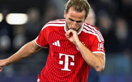 هاري كين يقترب من كسر سلسلة أهداف رونالدو في دوري أبطال أوروبا