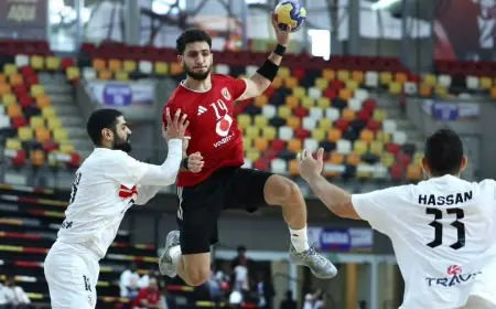 تفوق الزمالك على الأهلي في الشوط الأول من نهائي بطولة أفريقيا لكرة اليد