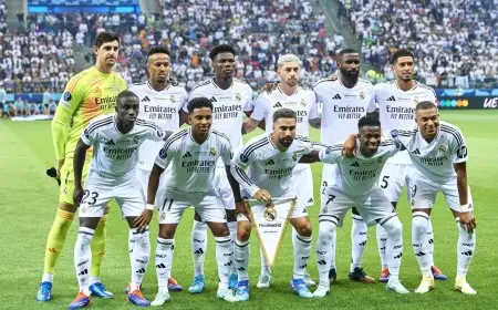 تشكيل هجومي لريال مدريد أمام روما بقيادة مبابي