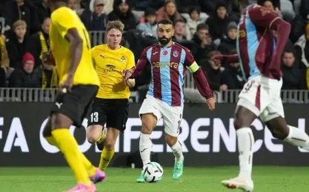 صلاح يلمع كالقائد ويساهم في هدفين ليقود طرابزون سبور للفوز في دوري المؤتمر