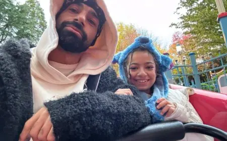 محمد صلاح يتألق في احتفال عيد ميلاد ابنته مكة بالصور