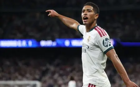 تقرير: جود بيلينغهام يمدد عقده مع ريال مدريد حتى عام 2031