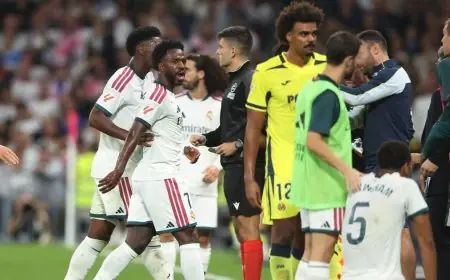 لجنة الاستئناف تؤكد إيقاف فينيسيوس لـ4 مباريات وتحرمه من كلاسيكو برشلونة وريال مدريد المرتقب