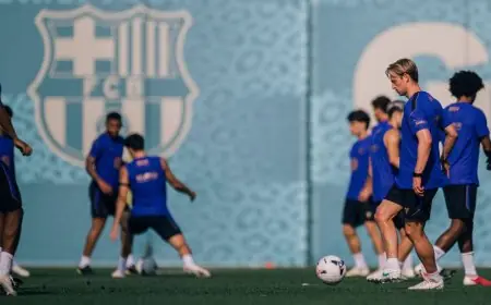 برشلونة يعلن عودة فرينكي دي يونغ إلى الملاعب ونهاية الكابوس للكتالونيين