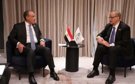 وزير الخارجية يجتمع مع الأمين العام لمنظمة التعاون الإسلامي في لقاء رفيع المستوى