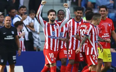 أليكس بايينا يقود أتلتيكو مدريد لانتصار مثير في اللحظات الأخيرة ضد إسبانيول في الدوري الإسباني