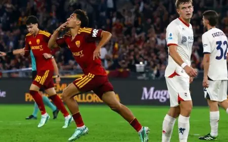 روما يعود بقوة وينتصر على جنوى رغم غياب مالين بعد صدمة ريال مدريد
