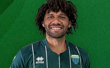 محمد النني يستهل مشاركته في الدوري اليوناني بتلقي بطاقة حمراء