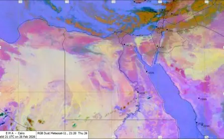 السحب الممطرة تقترب من جنوب الوجه البحري بحسب الأرصاد الجوية