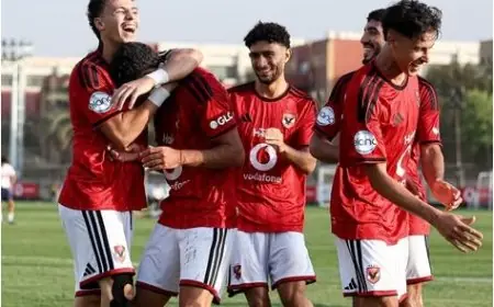 الأهلي يتغلب على الزمالك في قمة ديربي الشباب