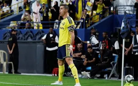 كريستيانو رونالدو يقود حملة لتحقيق الهدف الافتتاحي رقم 36 في الدوري السعودي