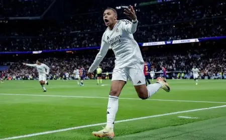مبابي يقود تشكيلة ريال مدريد في مواجهة حاسمة أمام إشبيلية في الدوري الإسباني