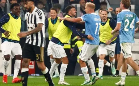 لاتسيو يسحق يوفنتوس بثلاثة أهداف ويشعل المنافسة مع إنتر على قمة الدوري