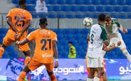 بوندارينكو يقود الأهلي لانتصار مثير على الفيحاء في الدوري السعودي