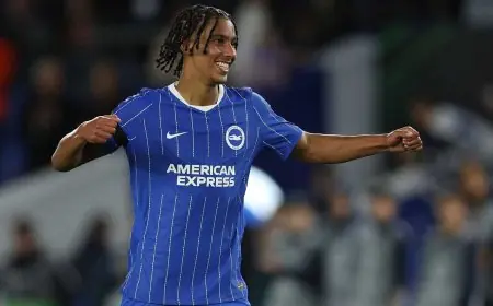 اتحاد الكرة يتفق مع يونس إبراهيم نجم برايتون للانضمام إلى منتخب مصر