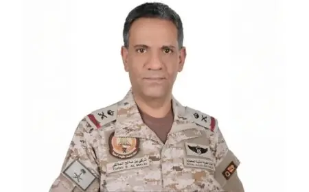 التحالف يدمر منصة إطلاق الصاروخ الباليستي للحوثيين الموجه نحو الرياض اليوم