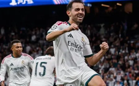 برناردو يتفوق على نيستلروي محطماً رقماً قياسياً جديداً مع ريال مدريد في دوري الأبطال