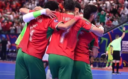 المغرب يتوج بلقب إفريقيا في كرة الصالات بعد فوز كبير على أنغولا