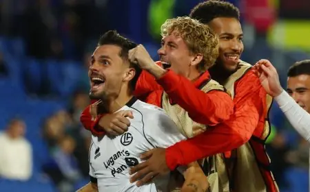 هزيمة ثقيلة لخيتافي بخماسية أمام لوغانو وتعادل مثير لبرايتون في دوري المؤتمر