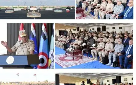 وزير الدفاع يراقب عن كثب تفتيش الحرب في تشكيلات المنطقة الشمالية العسكرية