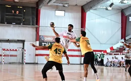 الزمالك يحقق فوزاً مثيراً على المعادي في انطلاقة دوري المحترفين لكرة اليد