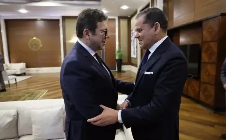 رئيسا المخابرات المصرية والحكومة الليبية يناقشان تحديات الحدود البحرية والموارد المائية الاقتصادية