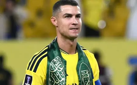 رونالدو يحتفل بذكرى التأسيس الـ71 لنادي النصر ويشارك شغفه الكبير