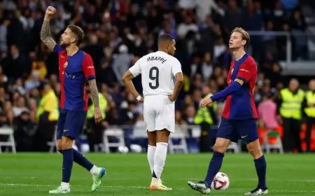 توقيت الكلاسيكو بين برشلونة وريال مدريد والقنوات الناقلة للمباراة