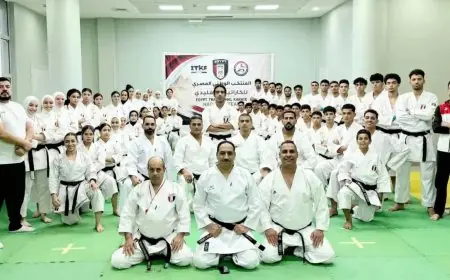 اتحاد الكاراتيه التقليدي يكشف تفاصيل استضافة بطولة العالم بمؤتمر صحفي بمشاركة 46 دولة
