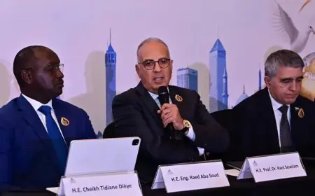 التعاون في إدارة الأنهار والمياه الجوفية المشتركة أمر حتمي لضمان الأمن المائي يؤكد وزير الري