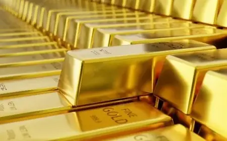 انخفاض الذهب بنسبة 3.9% أسبوعيًا ويصل لأدنى مستوى له في 3 أشهر