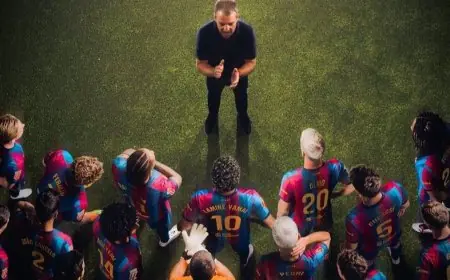 برشلونة يشعل المنافسة ضد ريال مدريد بالثلاثي الهجومي يامال ورافينيا وغوردون